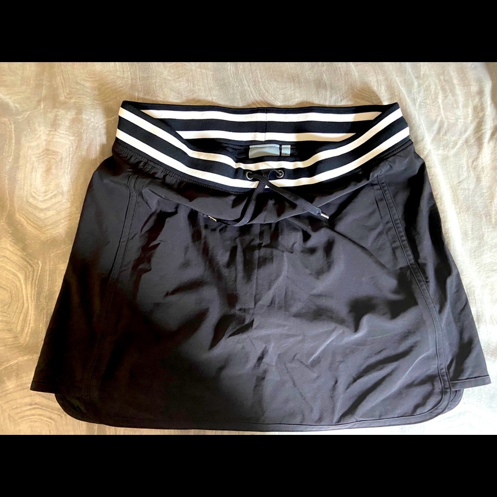 Athleta NEW blk tennis skirt sz8